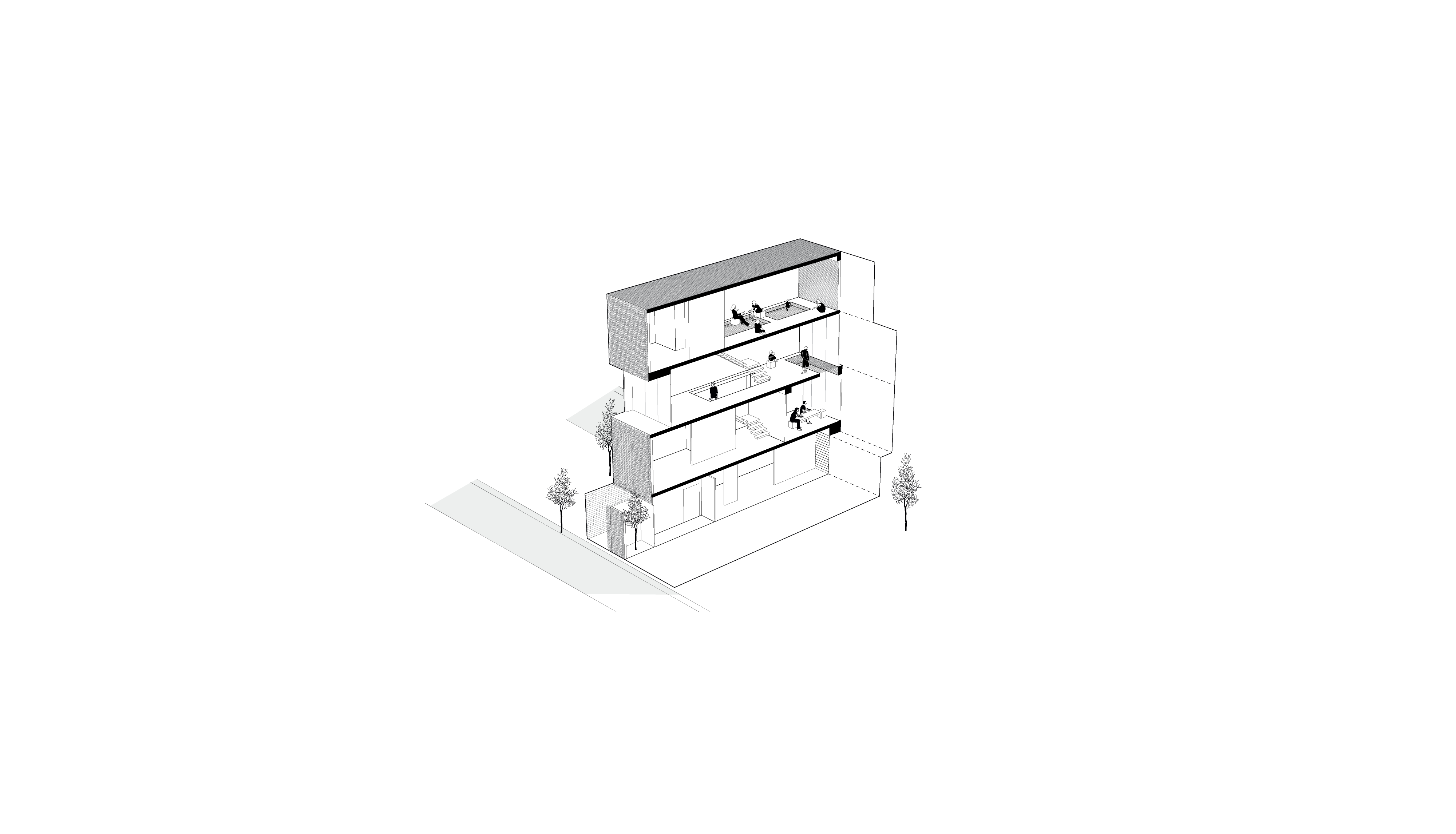 The Alley House-Ashrafi & Zad office-Post Diagrams-22