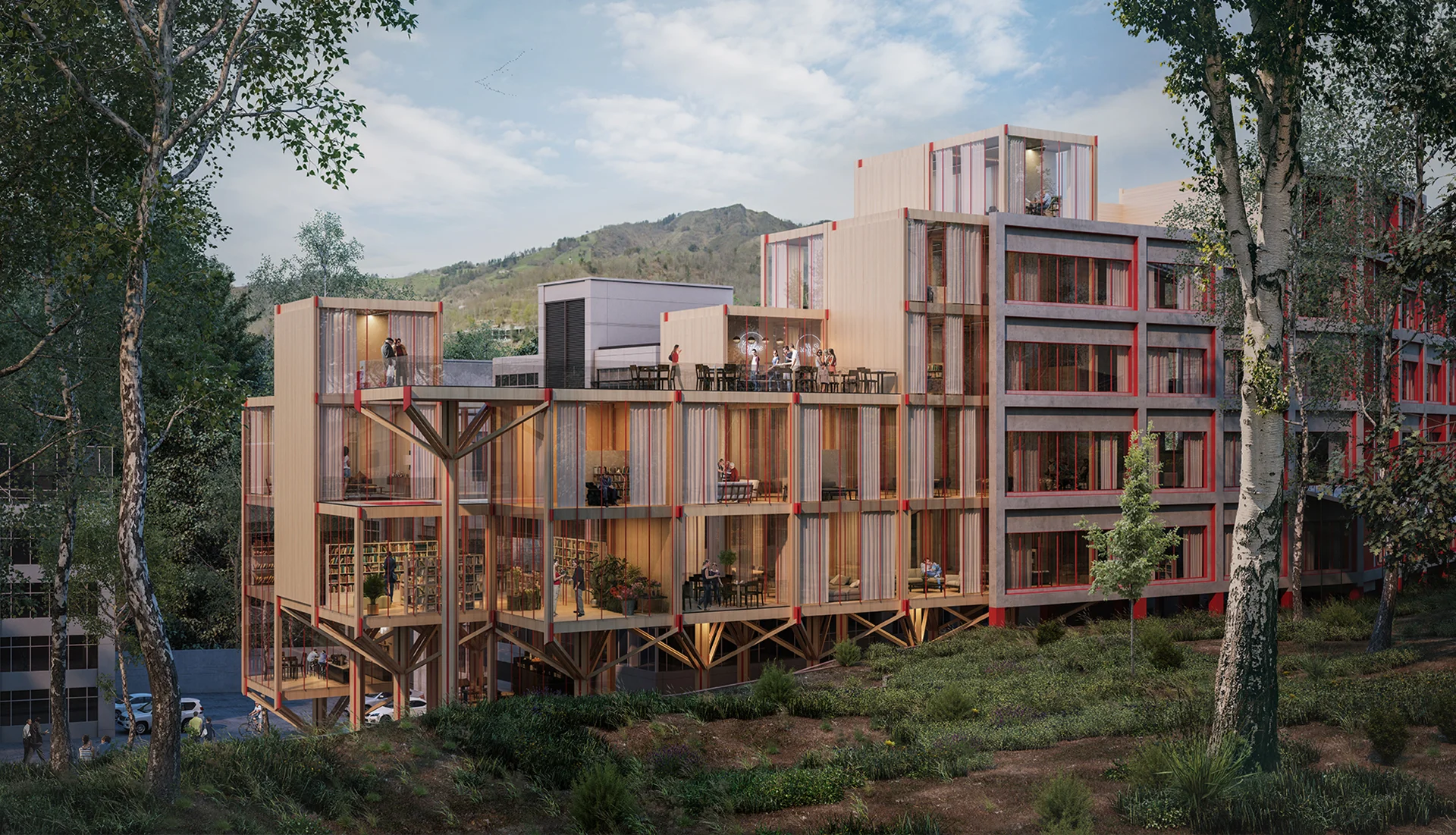 Treehouse Community Living-Ashrafi & Zad office-Post Pictures