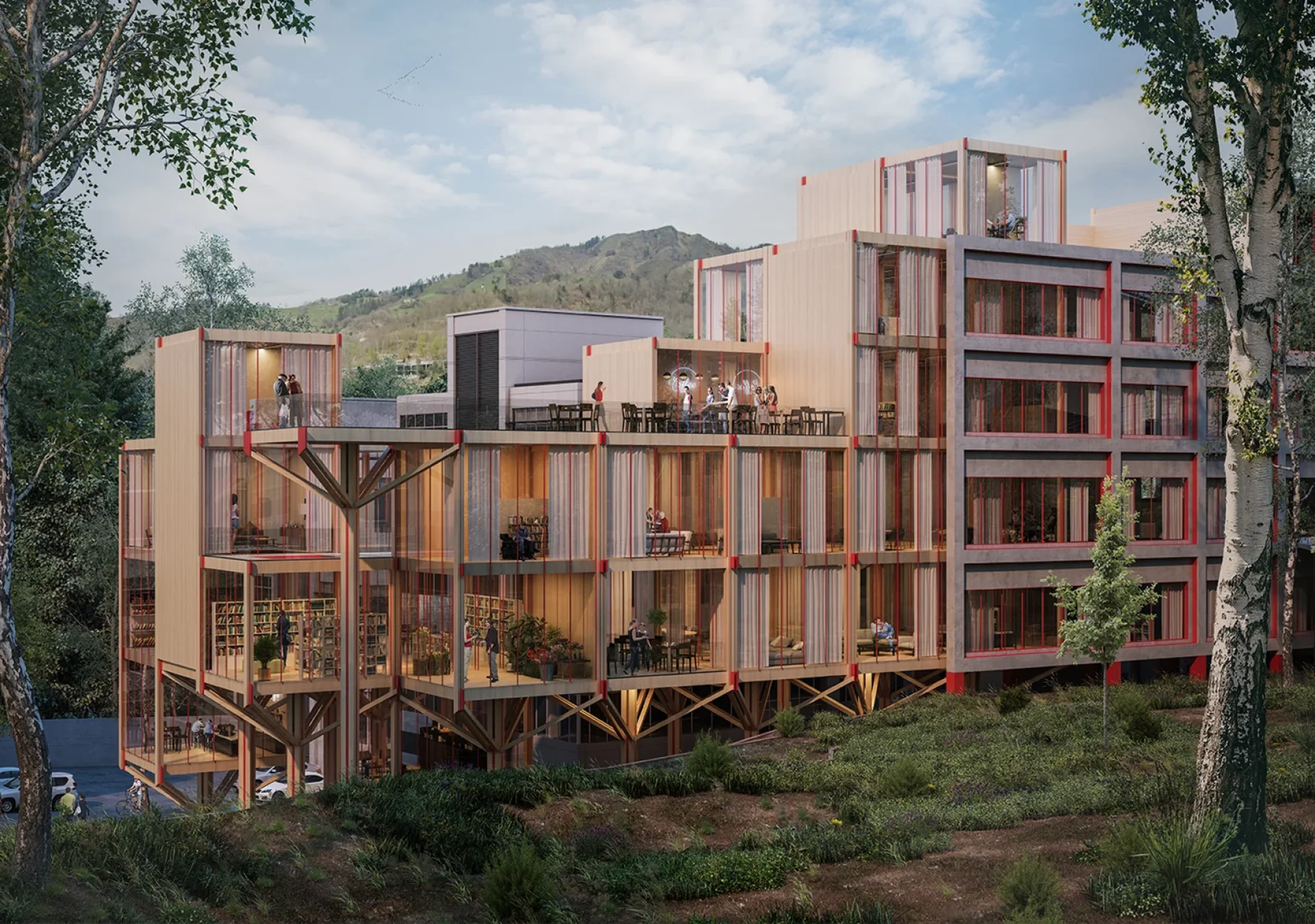 Treehouse Community Living-Ashrafi & Zad office-Post Pictures